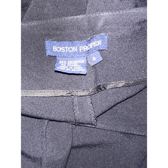 Boston Proper Black Women's Dress Pants 4 - Picture 2 of 3